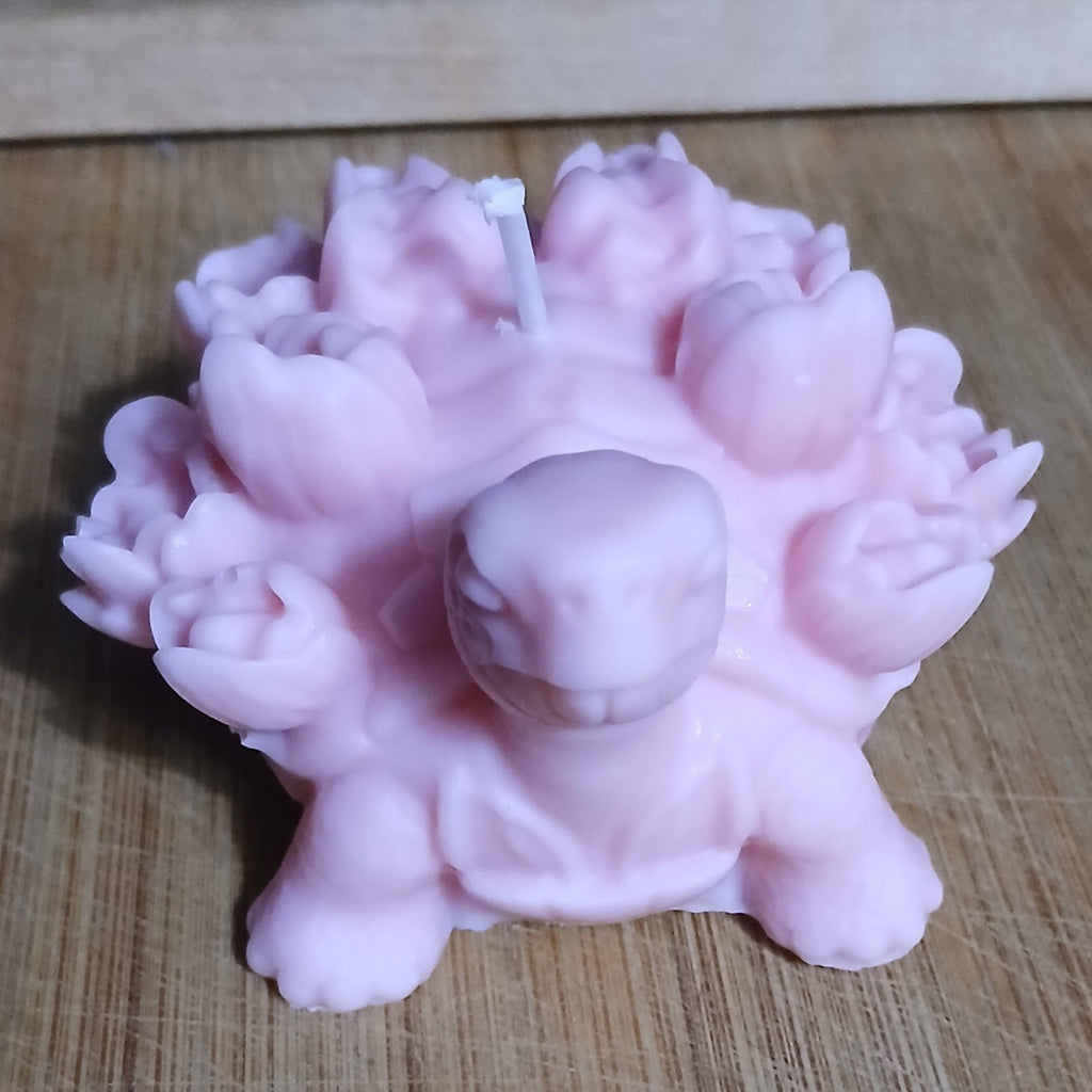 Bougie parfumée fait main senteur bois de rose
