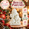Bougie parfumée fait main senteur sapin de Noël