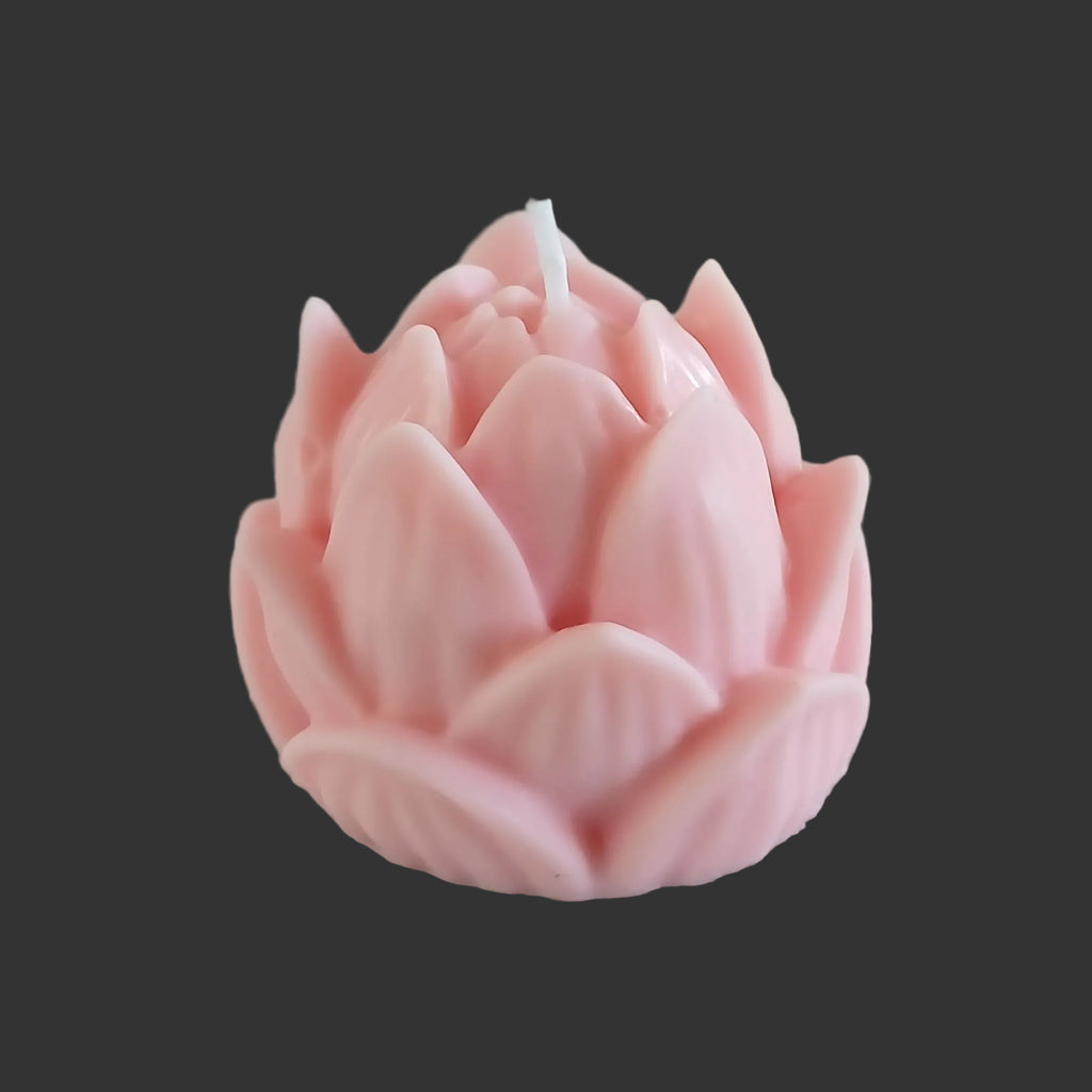 Bougie parfumée fait main senteur fleur de lotus