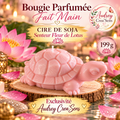Bougie parfumée fait main senteur fleur de lotus