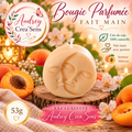 Bougie parfumée fait main senteur abricot