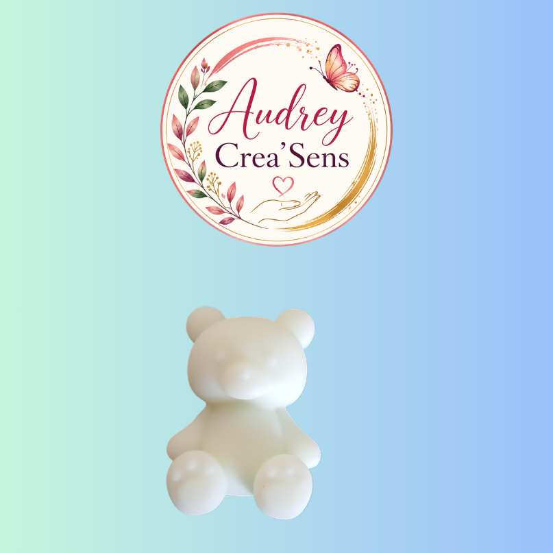 Fondant parfumé fait main senteur fleur blanche