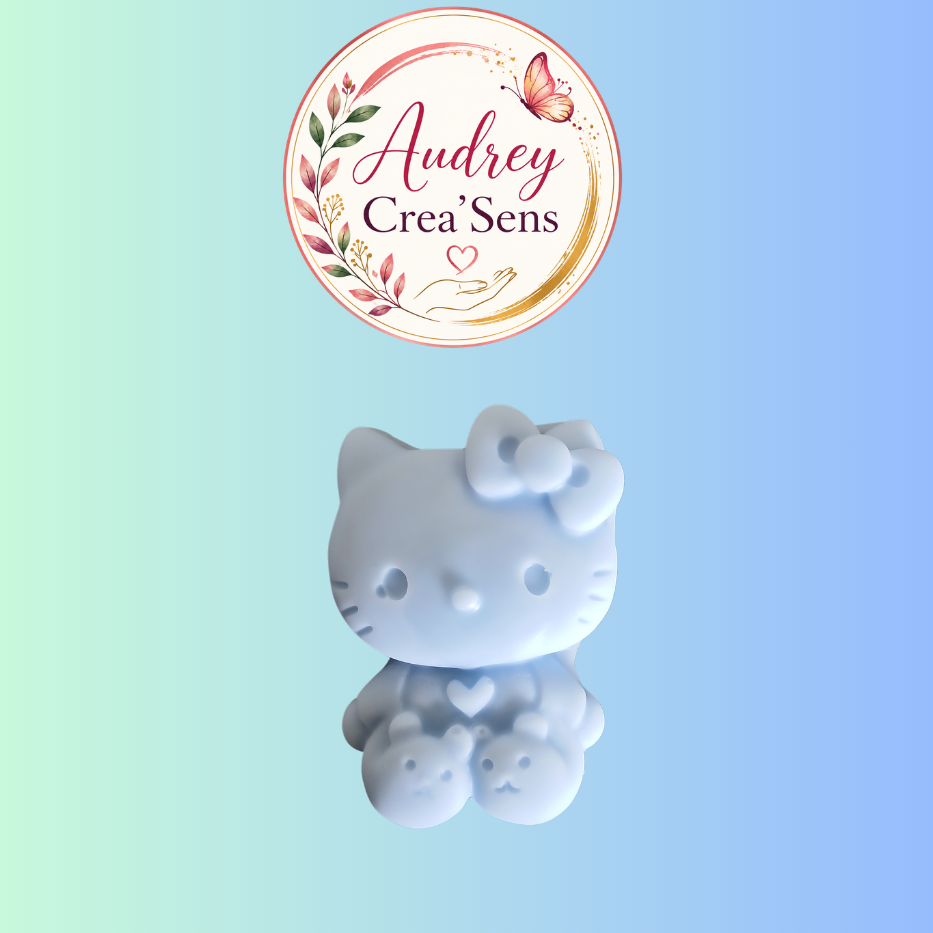 Fondant parfumé fait main senteur bois de gaiac bergamote