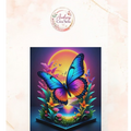 Diamant painting kit complet pap couleur
