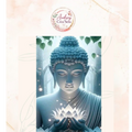 Diamant painting kit complet bouddha lumière