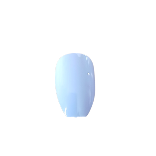 Faux ongles bandelettes bleu clair
