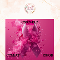 Diamant painting kit complet soutien a la lutte contre le cancer