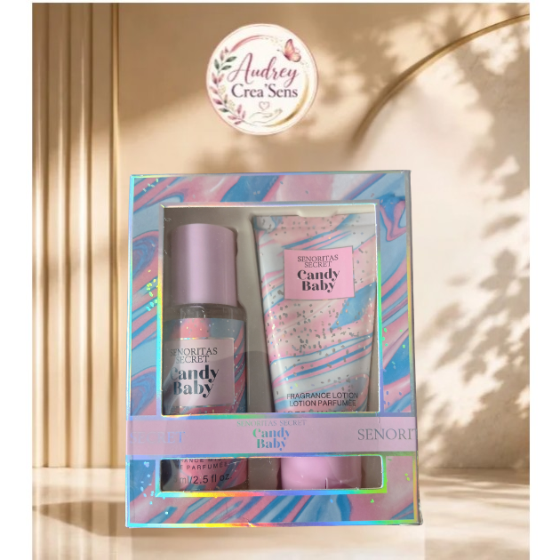 coffrets brume cheveux et lait corps parfumé