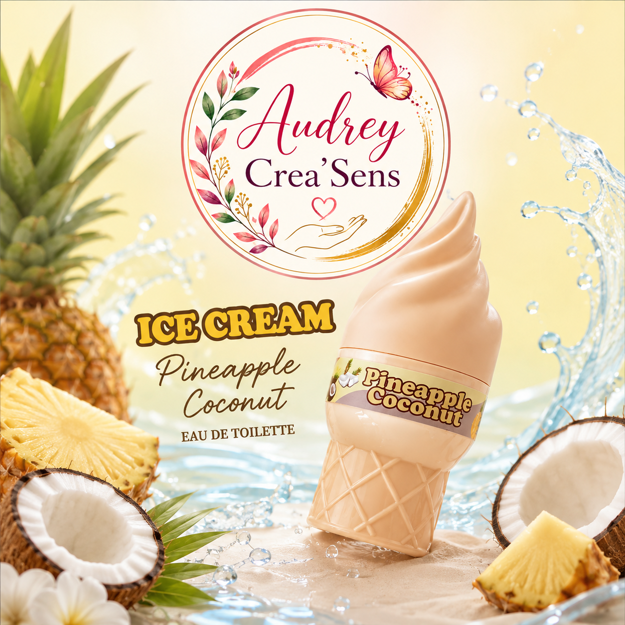 eau de toilette ice cream coco  100ml