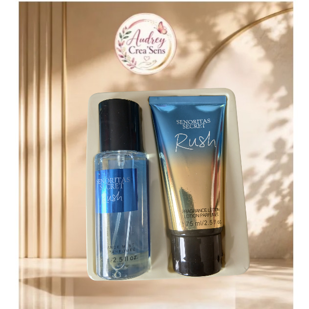 coffrets brume cheveux et lait corps parfumé