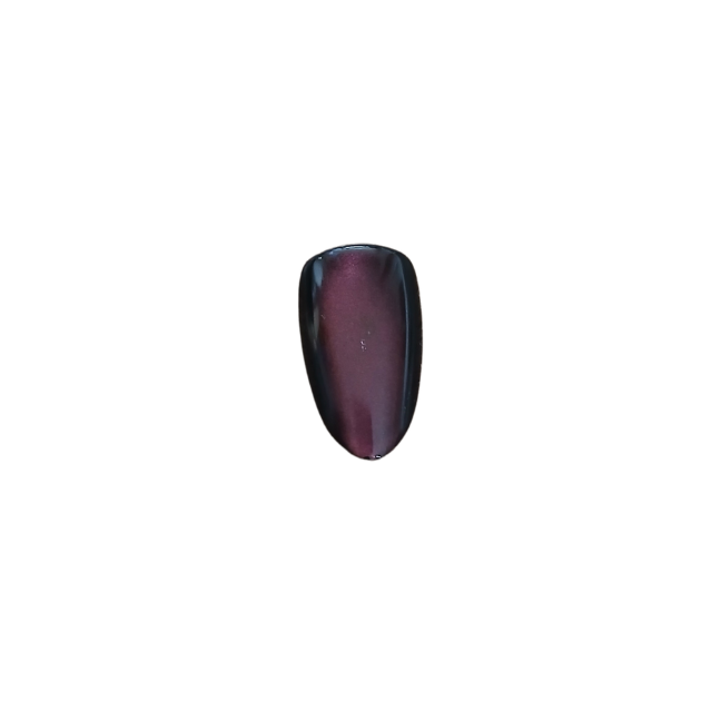 Faux ongles bandelettes bordeaux reflet