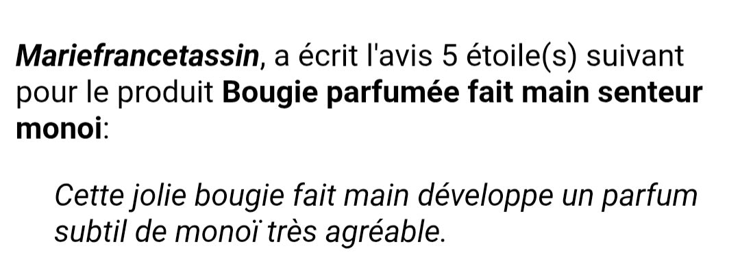 Avis client