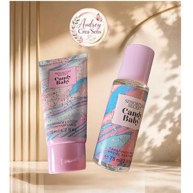 coffrets brume cheveux et lait corps parfumé