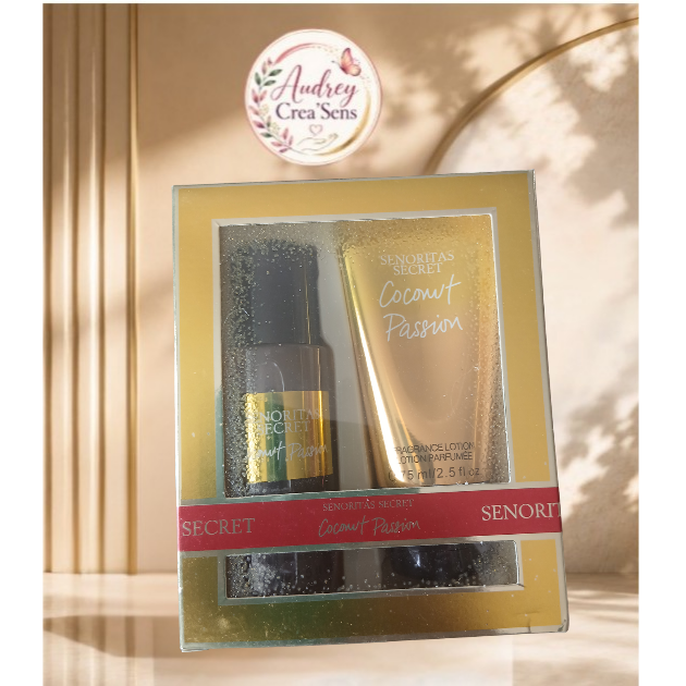 coffrets brume cheveux et lait corps parfumé