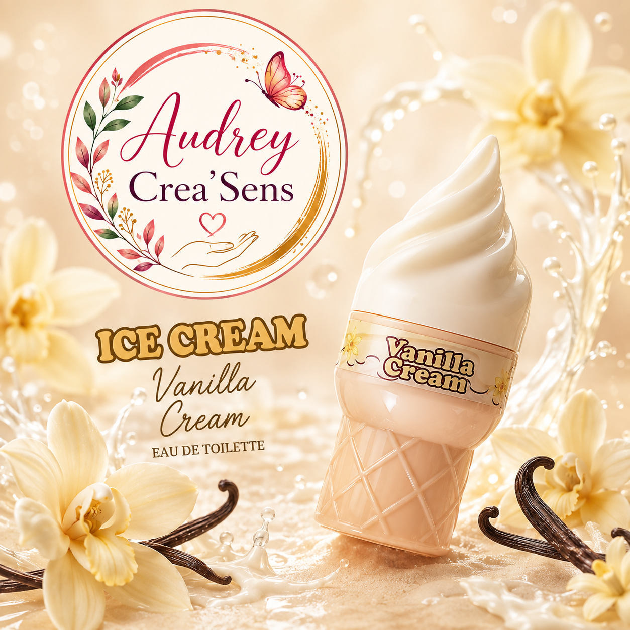 eau de toilette ice cream vanille 100ml