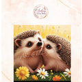 diamant painting hérisson kit complet