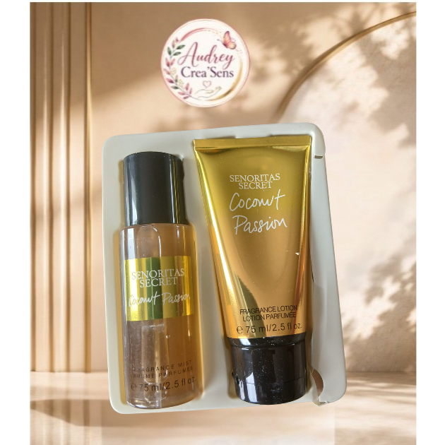 coffrets brume cheveux et lait corps parfumé