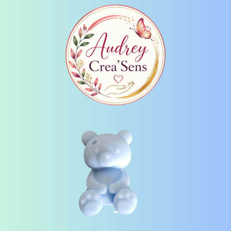 Fondant parfumé fait main senteur bois de gaiac bergamote