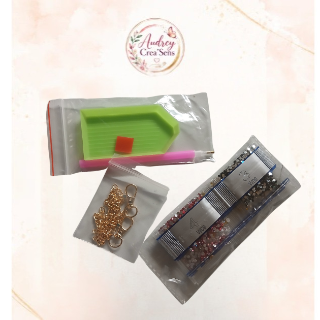 Diamant painting suspension minnie kit complet