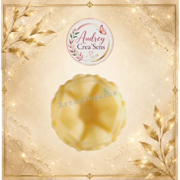 Fondant parfumé 15g fait main senteur citronnelle géranium