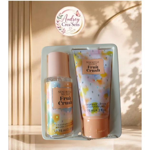 coffrets brume cheveux et lait corps parfumé