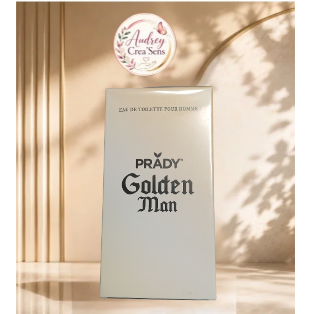 eau de toilette golden man 33 ml