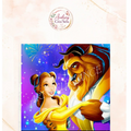 Diamant painting belle&bête kit complet