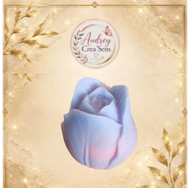 Fondant parfumé fait main senteur fruit de la passion orchidée noire