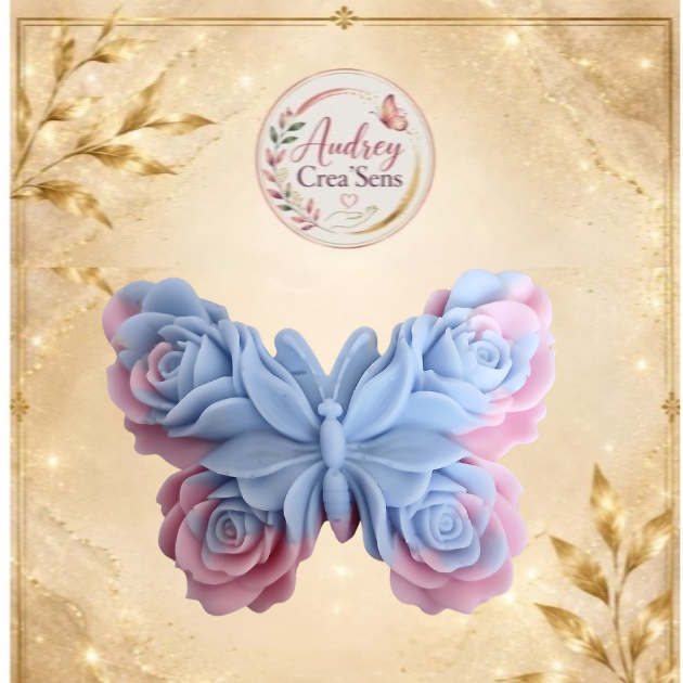 Fondant parfumé fait main senteur orchidée noire fruit de la passion