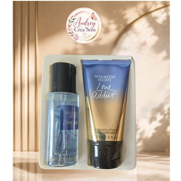 coffrets brume cheveux et lait corps parfumé