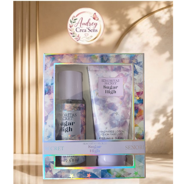 coffrets brume cheveux et lait corps parfumé