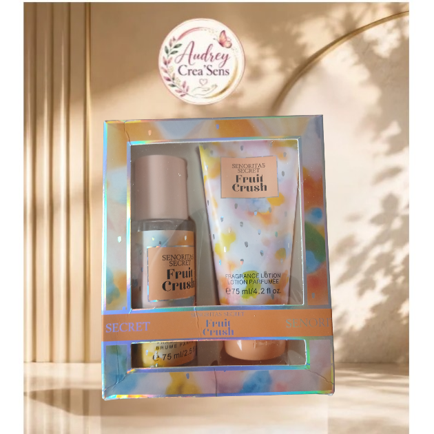coffrets brume cheveux et lait corps parfumé