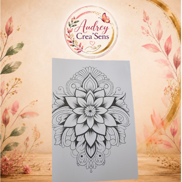 Coloriage mandala