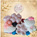 Bouquet de 5 fondants parfumés fait main senteur citronnelle