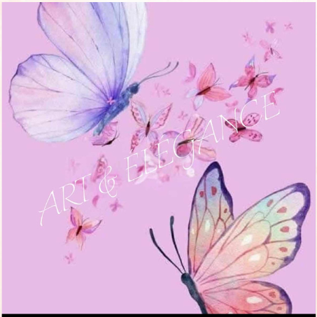 Diamant painting papillons libre kit complet
