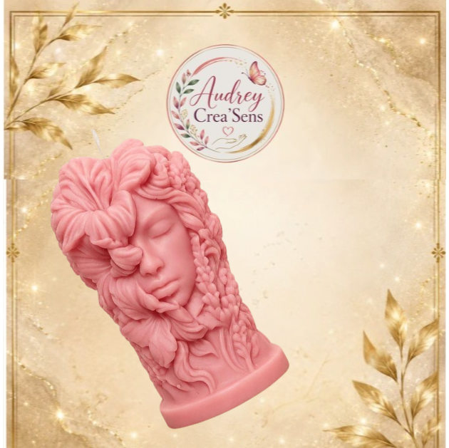 Bougie parfumée fait main senteur noix de coco