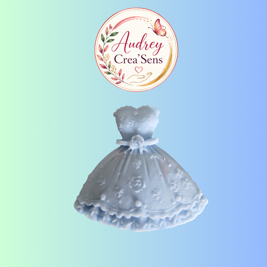 Fondant parfumé fait main senteur bois de gaiac bergamote