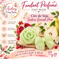 fondant parfumé fait main senteur grenade poire